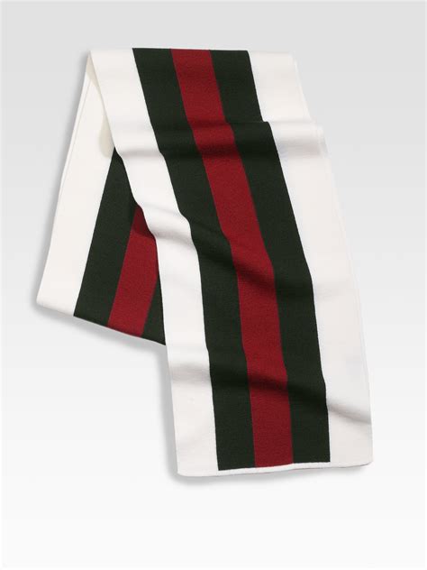 gucci scarf white|gucci neckerchief.